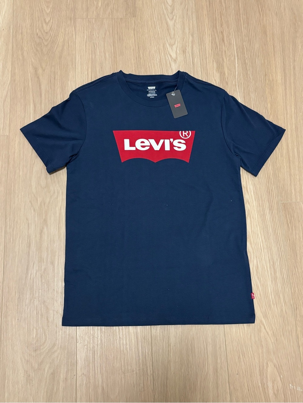 Levi's Men's Navy Graphic Logo T‑Shirt
